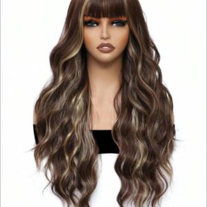 26 inch long wavy natural synthetic curly wigs for sale